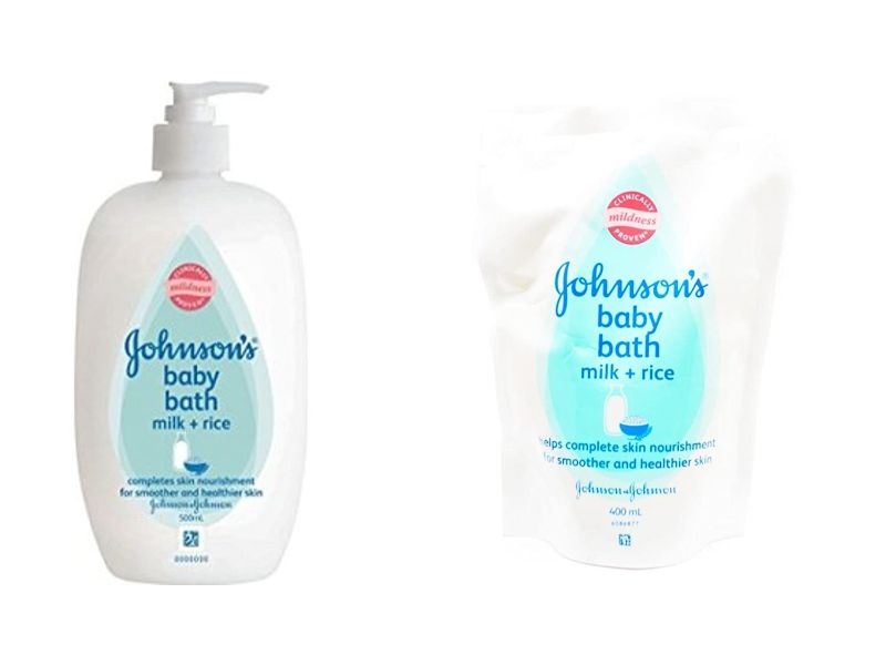 Johnsons Baby Bath Milk and Rice Refill